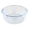 Martha Stewart Round Glass Food Storage Container with Locking Lid